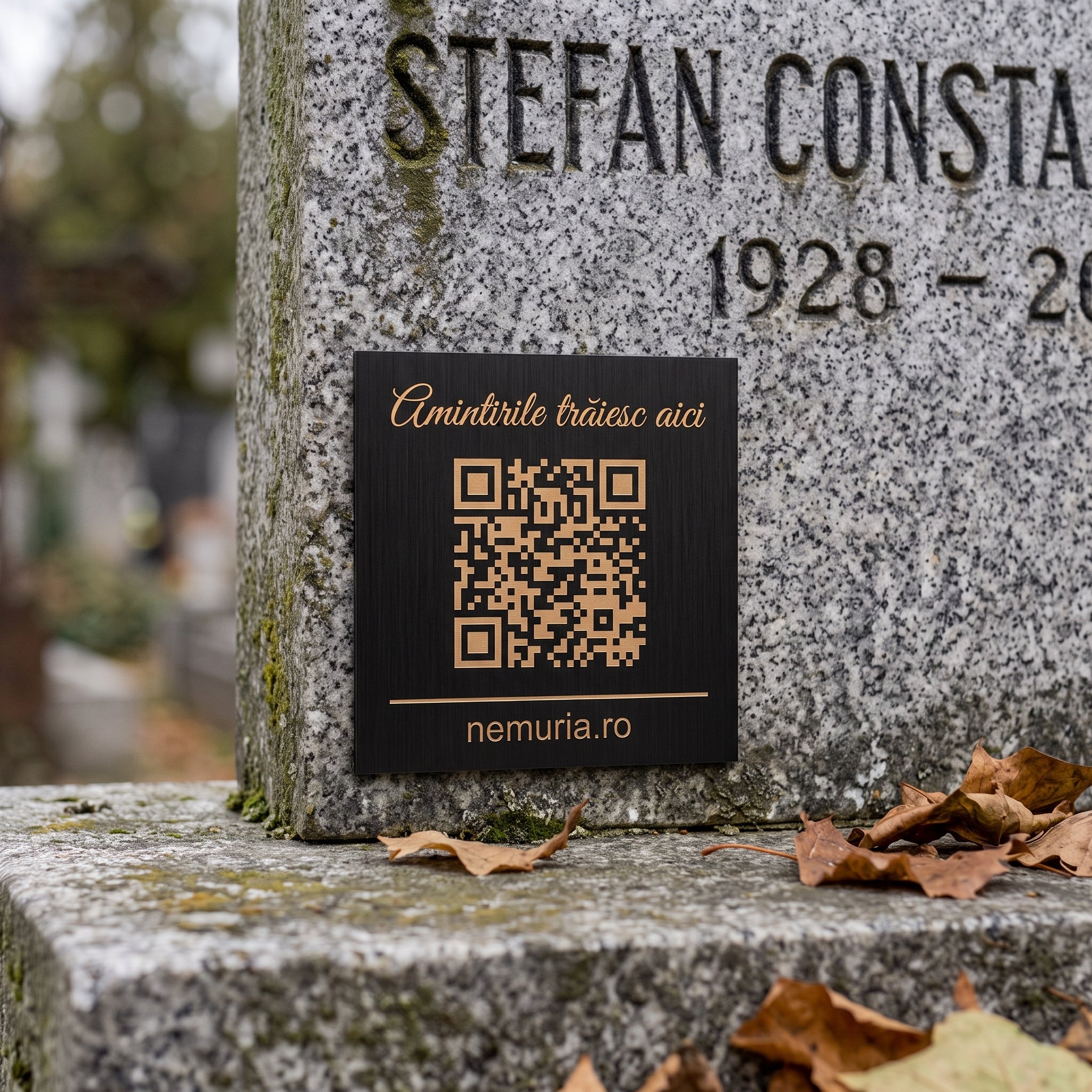 Pachet 2 plăcuțe memoriale